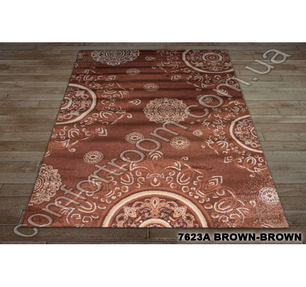 Килим Tutku 7623A brown - Фото 1